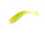 * Приманка силикон BASS PRO Predator Minnow 5'' PAL#12 Chartreuse / White